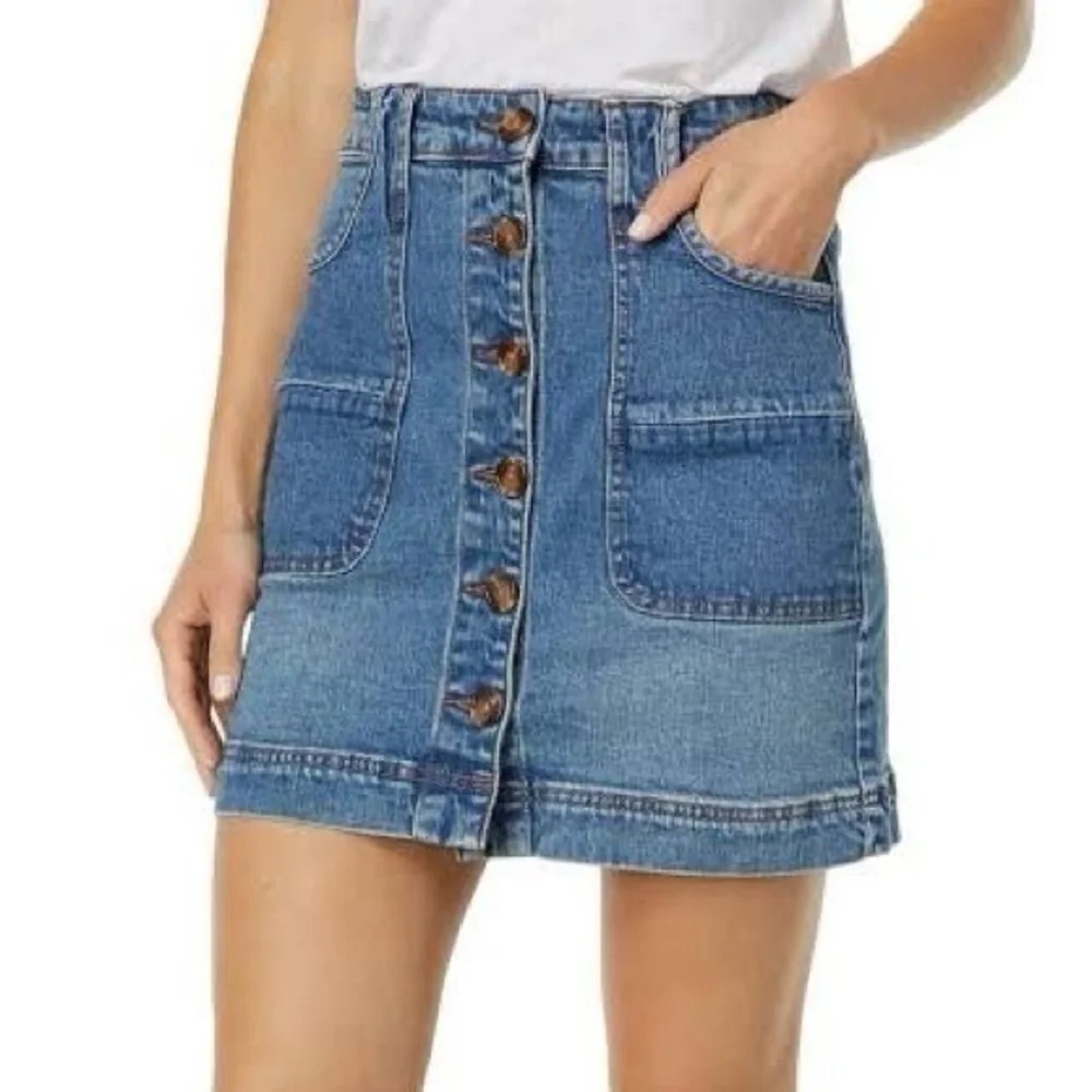 Anthropologie Blank NYC High Rise Mini Skirt